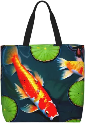 SSIMOO Llama In A Scarf Trendy Fashion Shopping Bags,Zippered Convenience Bag,Shopping Tote And Shoulder Bag