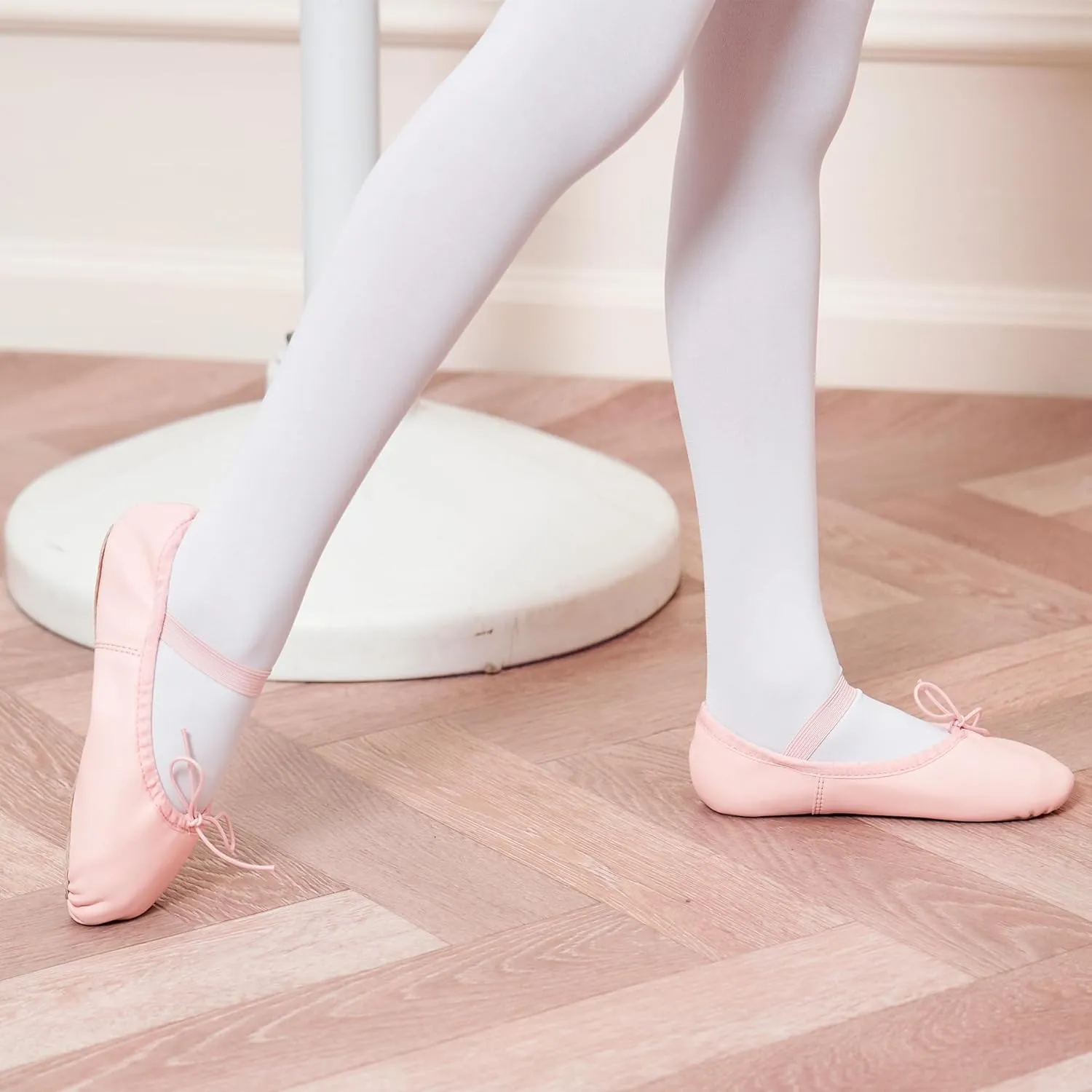 Stelle Ballet Shoes for Girls Toddler Dance Slippers PU Leather Boys Ballerina Shoes for Toddler/Little Kid/Big Kid/Women