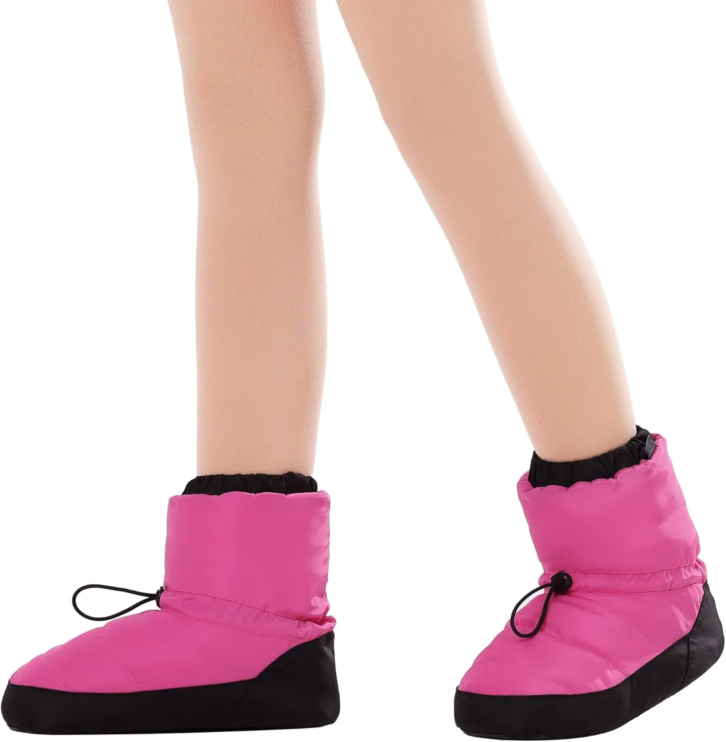 Stelle Girls Ballet Warm Up Booties Dance Slipper Boots Ballerina Elastic Shoes
