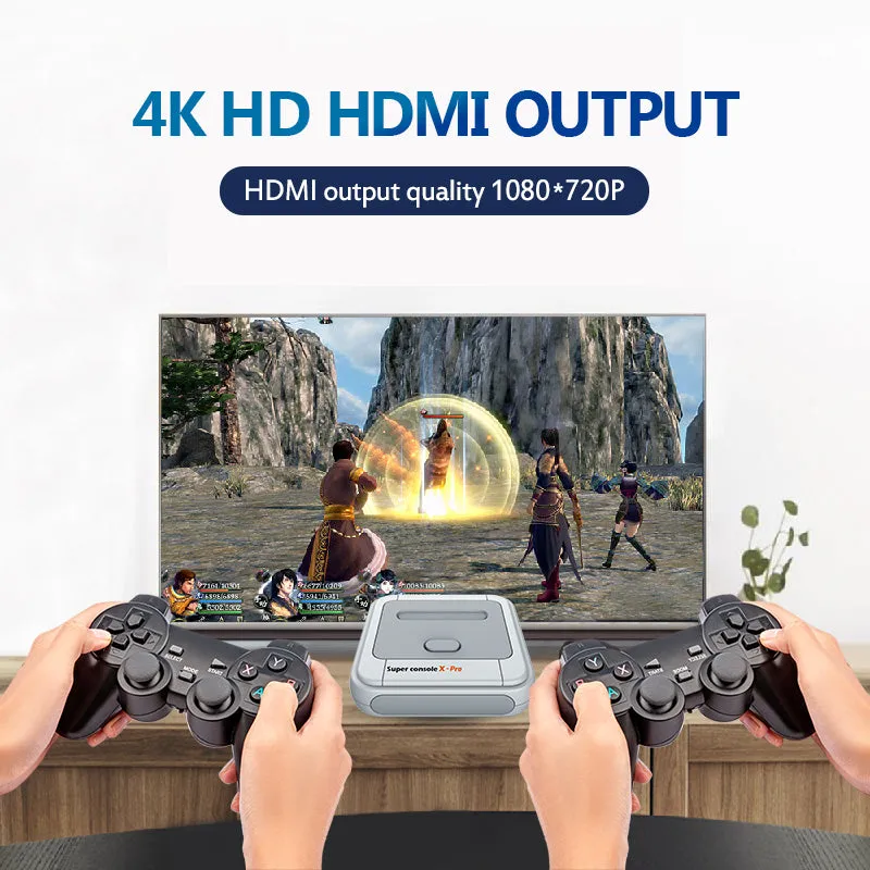 Super Console X Pro 4K Retro Game Box 54  Emulator – 50000 in 1