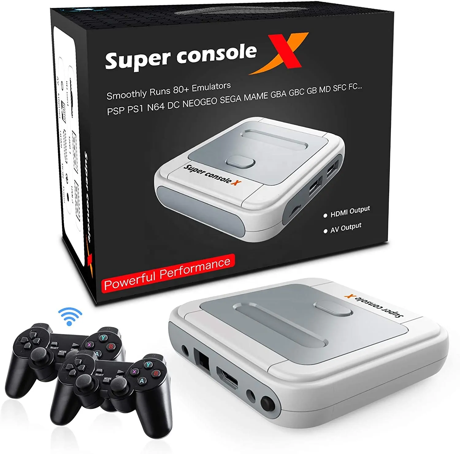 Super Console X Pro 4K Retro Game Box 54  Emulator – 50000 in 1