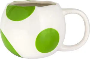 Super Mario Bros. Yoshi Egg Coffee Mug - Officially Licensed Nintendo Ceramic Tea Cup, Novelty Gift for Mario Brothers Fans, Large Capacity | Paladone