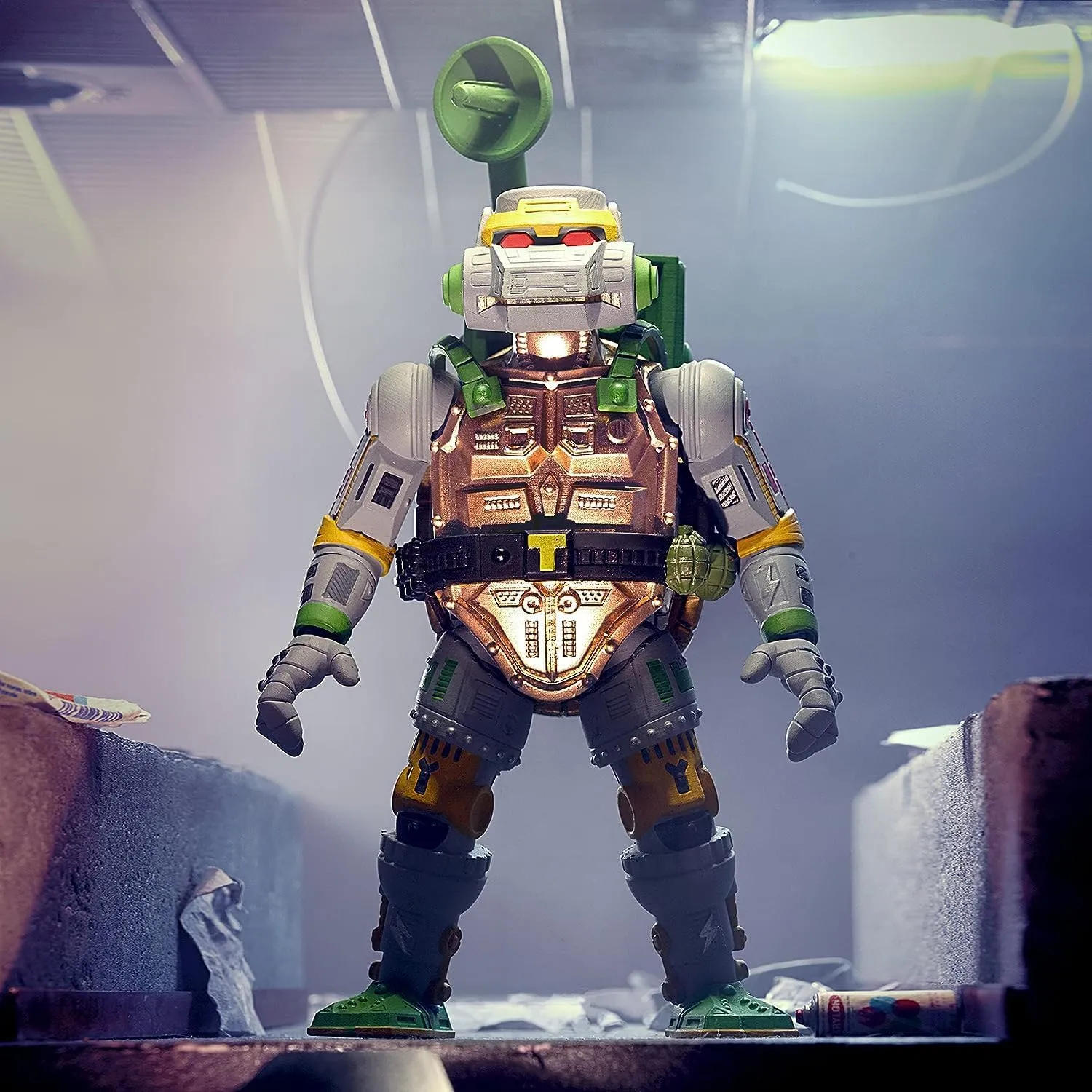 Super7 ULTIMATES! Teenage Mutant Ninja Turtles Metalhead - 7" TMNT Action Figure with Accessories Classic Cartoon Collectibles and Retro Toys