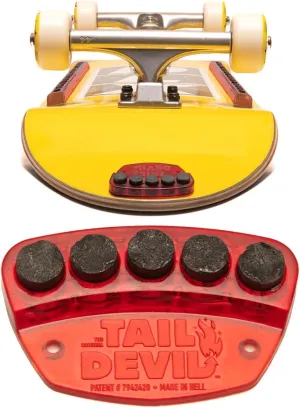 Tail Devil Skateboard Spark Plate - Sparks for Your Skateboard, Ultimate Skateboarder's Accessory, A Tail Plate Attachment for Cool Sparking Effect