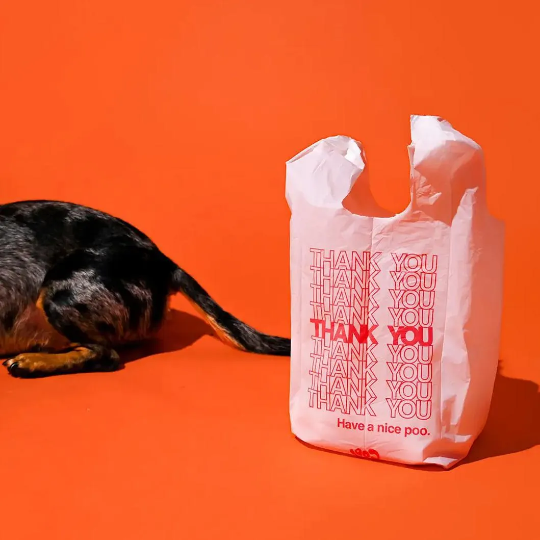 Thank You Cool Poop Bags