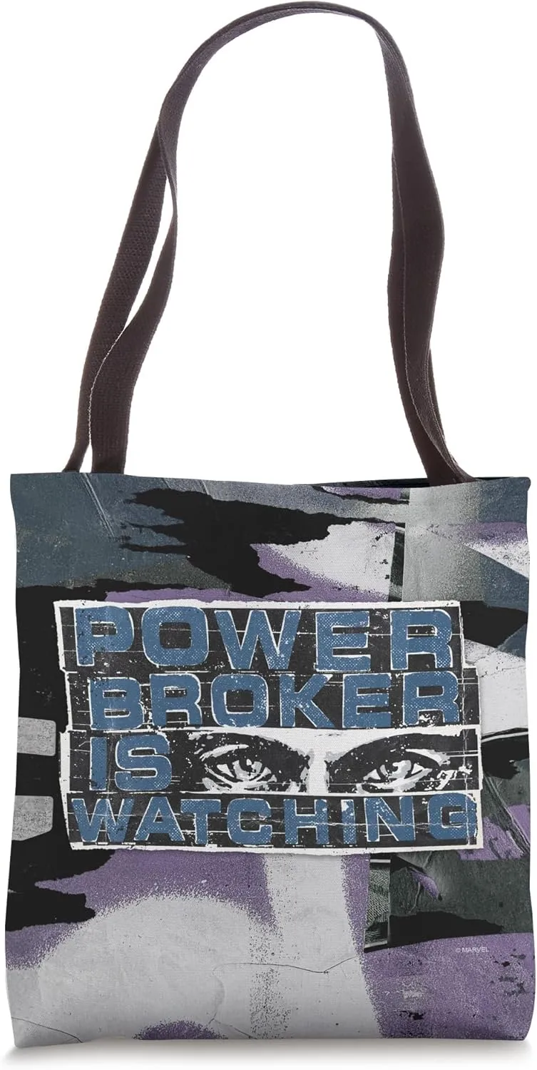 The Falcon and The Winter Soldier Power Broker Watching Tote Bag