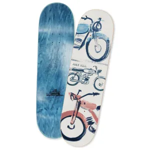 The Heated Wheel - Jake Hill Motorbike 8.5 Skateboard Deck