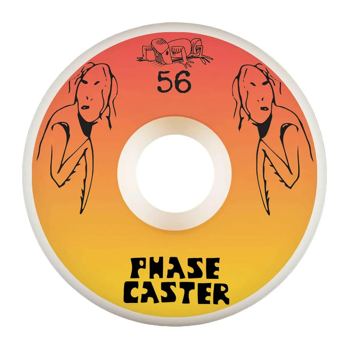 The Heated Wheel - Phasecaster Mantis Man 56MM 100A Skateboard Wheels