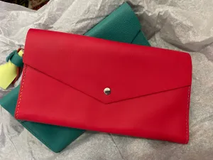 The Red Leather Wallet
