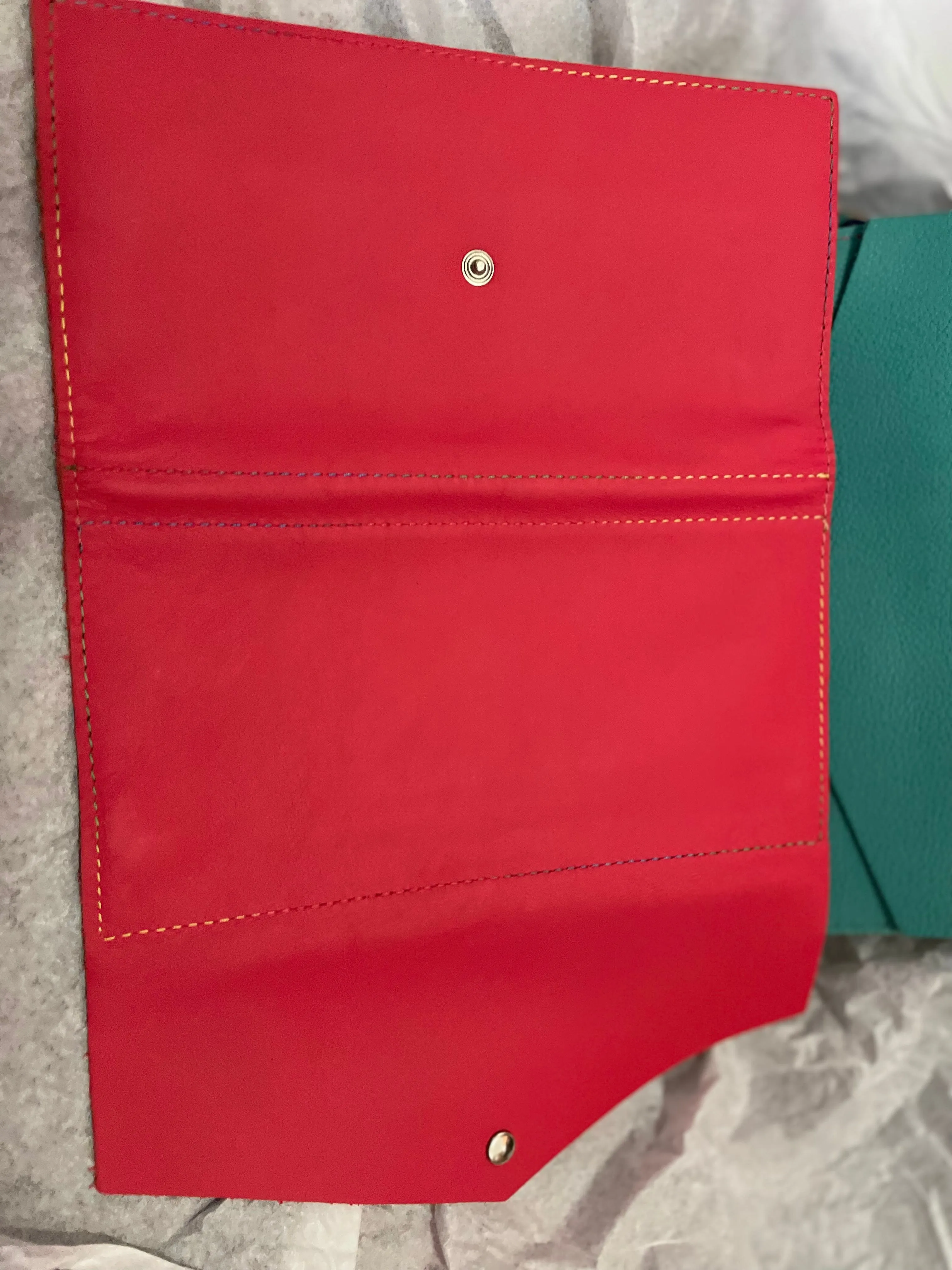 The Red Leather Wallet