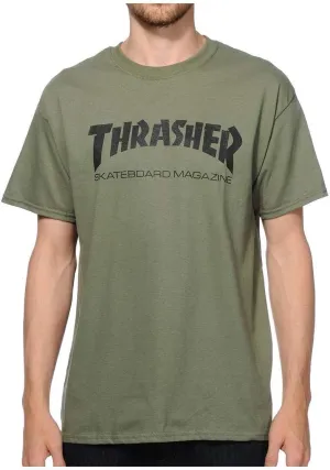 Thrasher Skateboard Magazine Men's S/S T-Shirt Skate Mag Skate Shirt