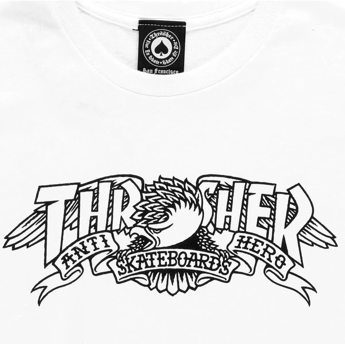 Thrasher Skateboard Magazine S/S T-Shirt Eaglegram Skate Shirt