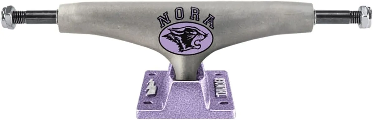 Thunder Trucks Nora Vasconcellos 149 Campus Raw/Lavender Skateboard Trucks - 5.75" Hanger 8.5" Axle (Set of 2)
