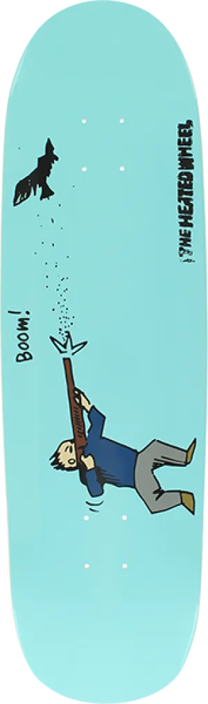 Thw Sportsman Skateboard Deck -9x32 Lt.Blue DECK ONLY