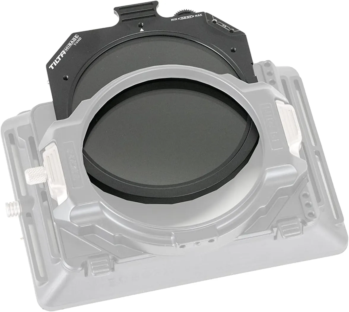 Tilta 95mm Variable ND for Tilta Mirage | 1-9 Stops of Neutral Density with Minimal Vignetting ND 0.3 ~ ND 2.7 | Accurate Color | No X-Pattern Cross Shadow | MB-T16-VND