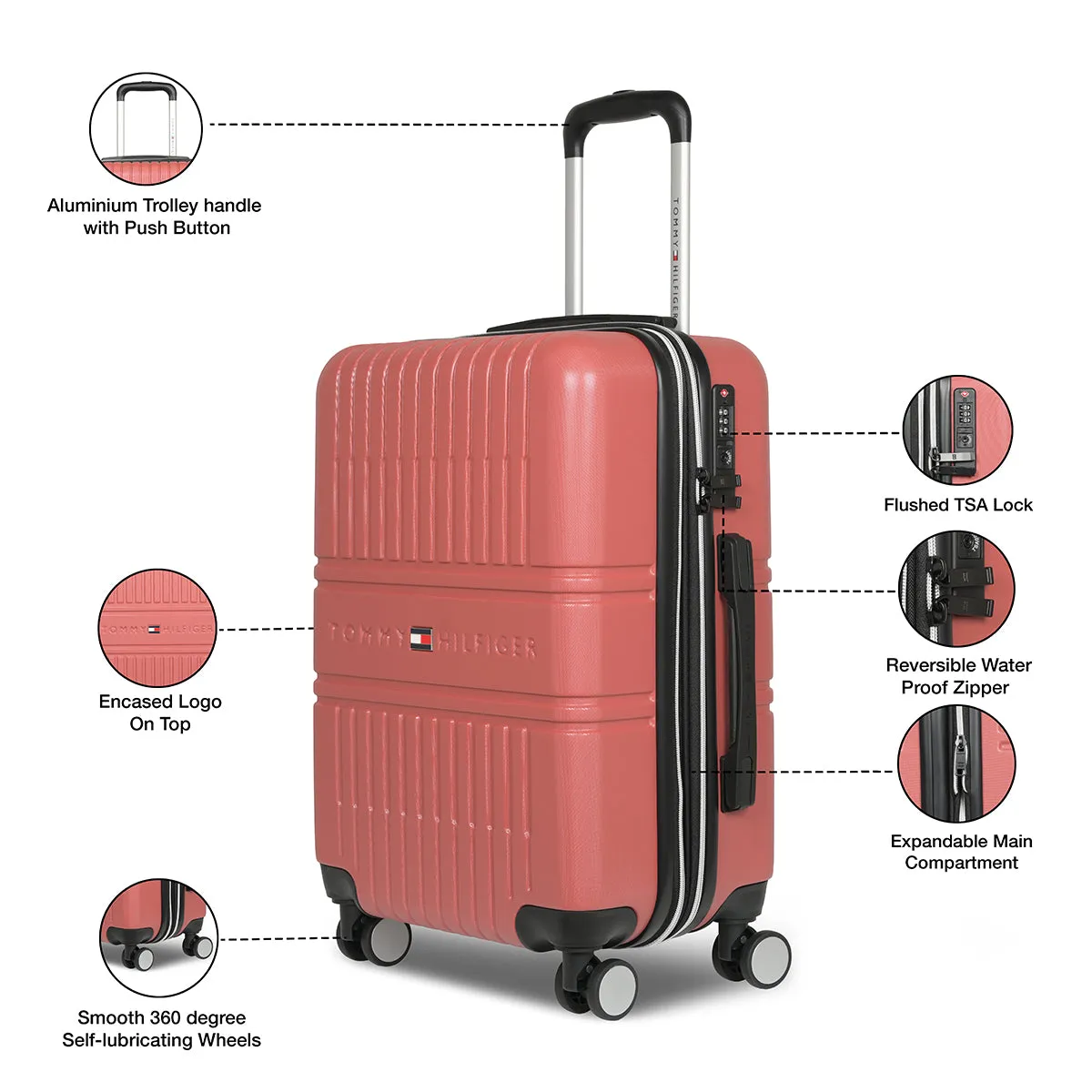 Tommy Hilfiger Stanford Hard Luggage