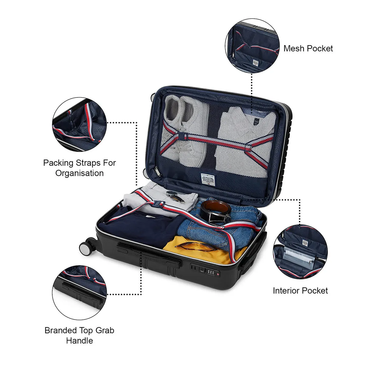 Tommy Hilfiger Stanford Hard Luggage