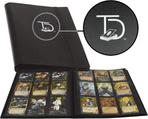 TopDeck 500 Card Pocket Folder Pro | 9 Pocket Trading Cards Album | Side Load Sleeves | MTG/Yugioh/TCG Folder | Trading & Sports Holder |