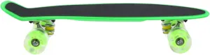 TOYANDONA Frosted Skateboard Outdoor Scooter with Four Wheels Skid Design Smooth Sliding and High Elastic PU Pads