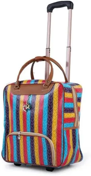 Travel Bag Women'S Travel Luggage Trolley Bag Wheeled Suitcase Business Boarding Bag Travel Trolley Luggage Bag-Style 10