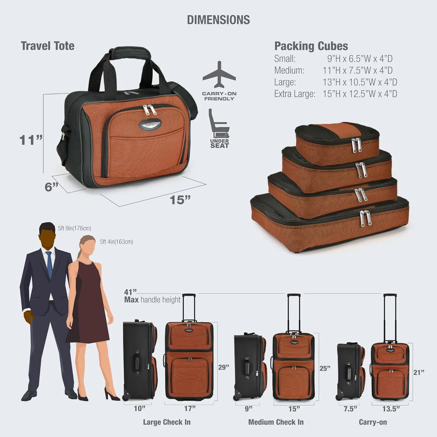 Travel Select Amsterdam Expandable Rolling Upright Luggage, Burgundy, 2-Piece Set