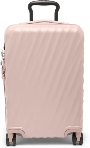 TUMI - 19 Degree International Expandable 4 Wheeled Carry-On - Hard Shell Suitcase - 21.8" X 14.0" X 9.0" - Mauve