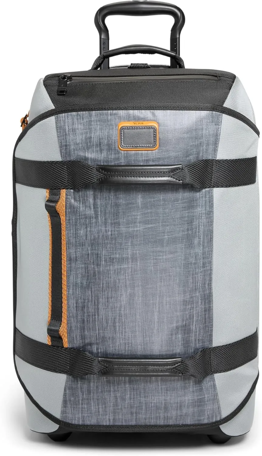 TUMI - Alpha Bravo International 2 Wheeled Duffel Backpack Carry-On - Duffel Bag - Ballistic Nylon - 21.8" X 14.0" X 9.0" - Steel
