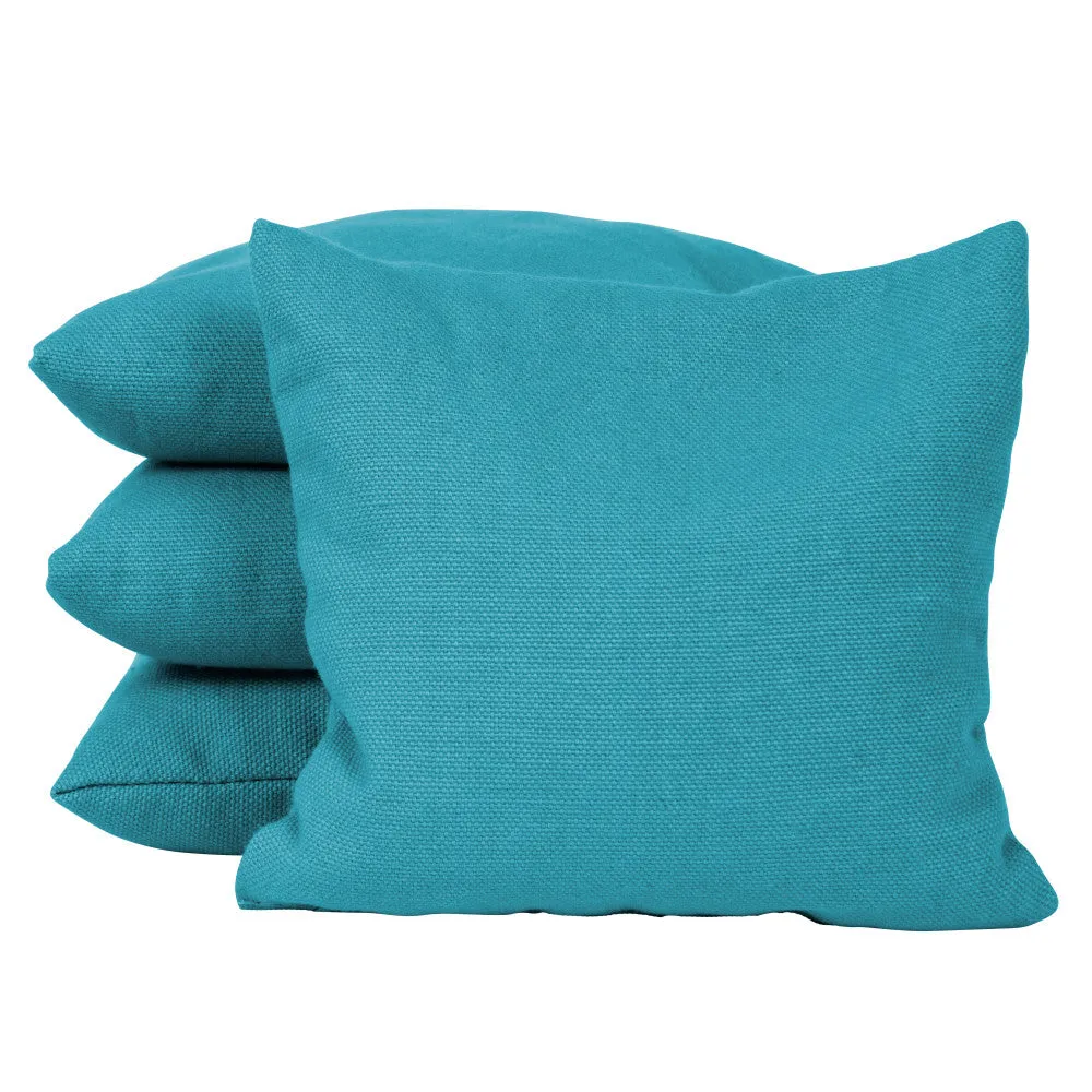 Turquoise Corn Filled Cornhole Bags