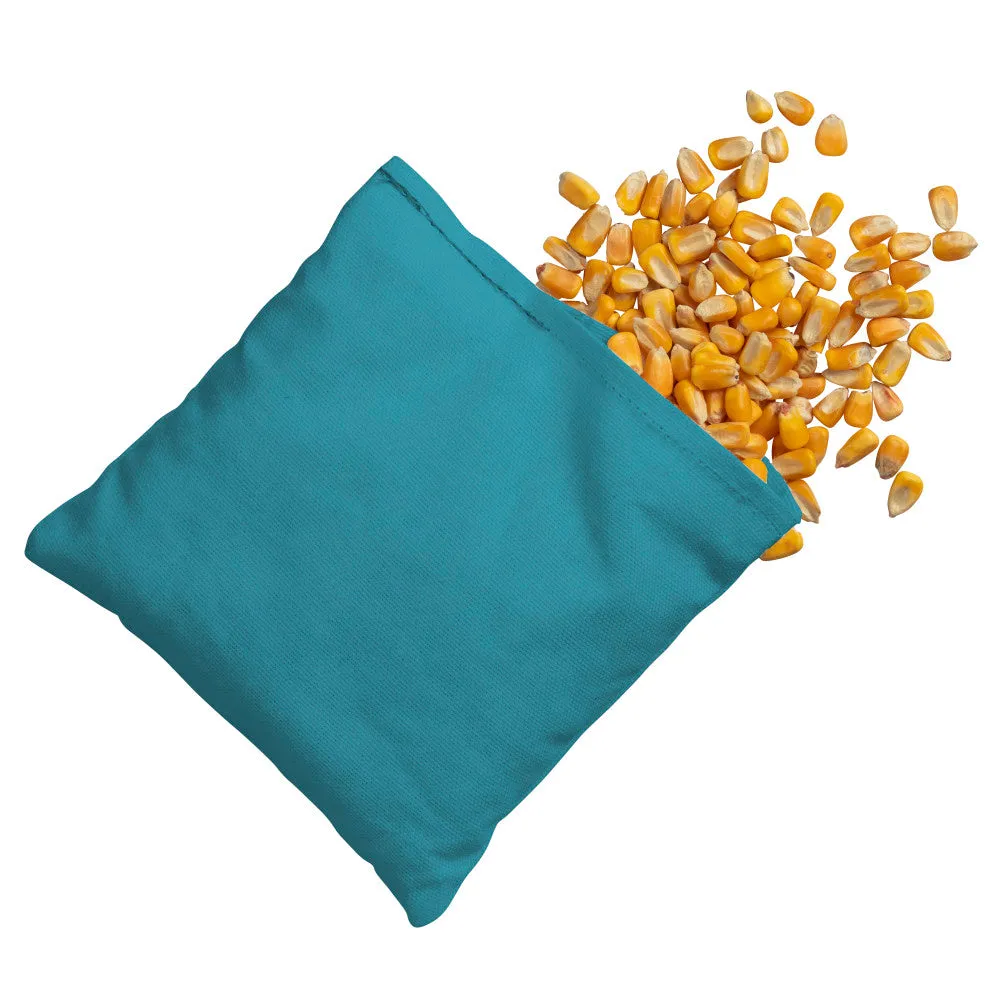 Turquoise Corn Filled Cornhole Bags
