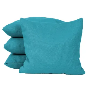 Turquoise Corn Filled Cornhole Bags