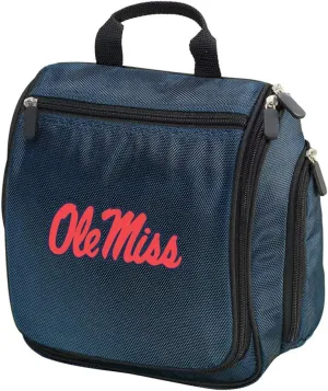 University of Mississippi Toiletry Bags Or Hanging Ole Miss Shaving Kits for Men