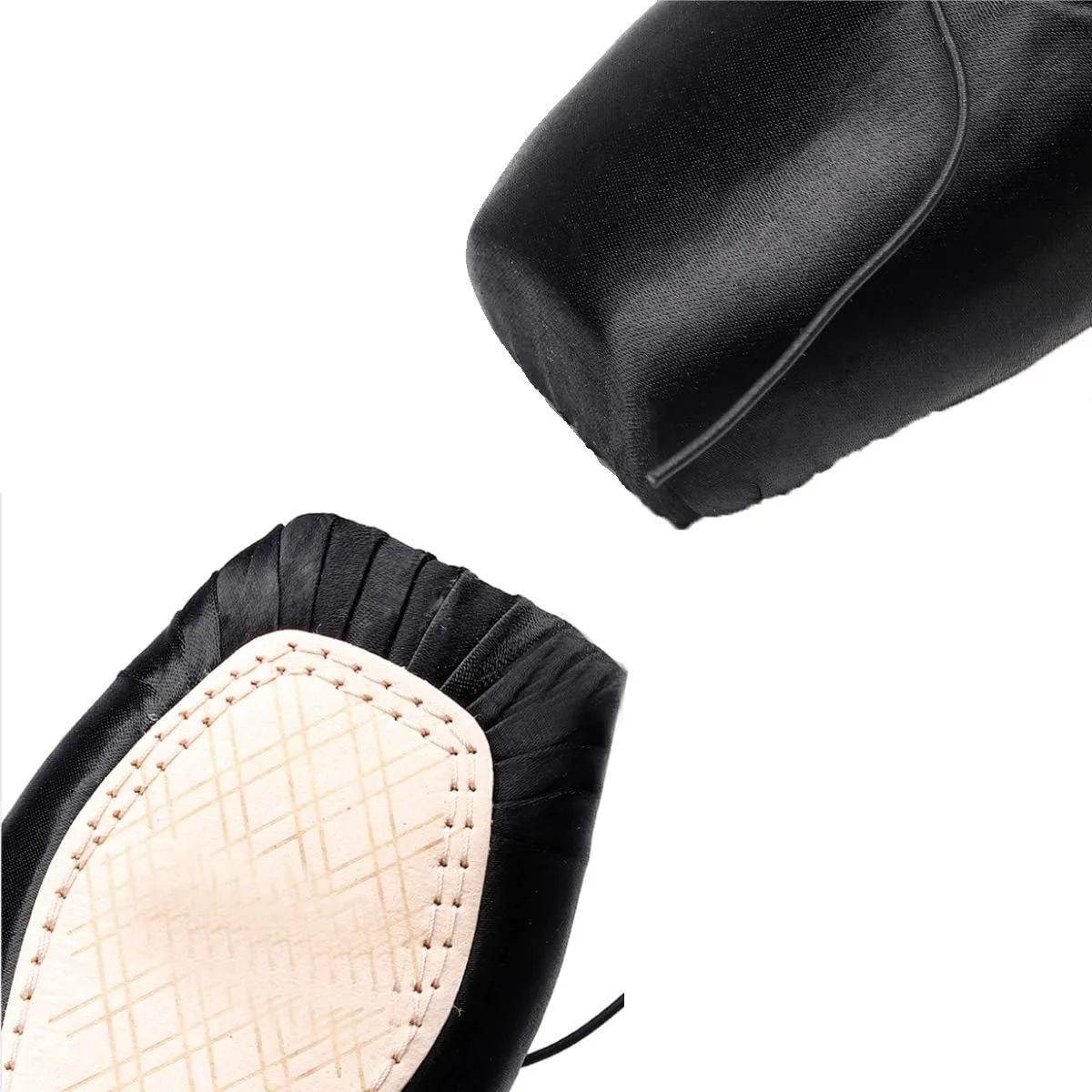 Unpafcxddyig Girls Womens Ballet Dance Toe Shoes Professional Satin Pointe Shoes Slippers
