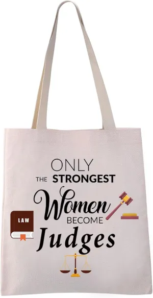 VAMSII Female Judge Tote Bag - Funny Judge Gifts for Women, Attorney, Law School & Law Gifts