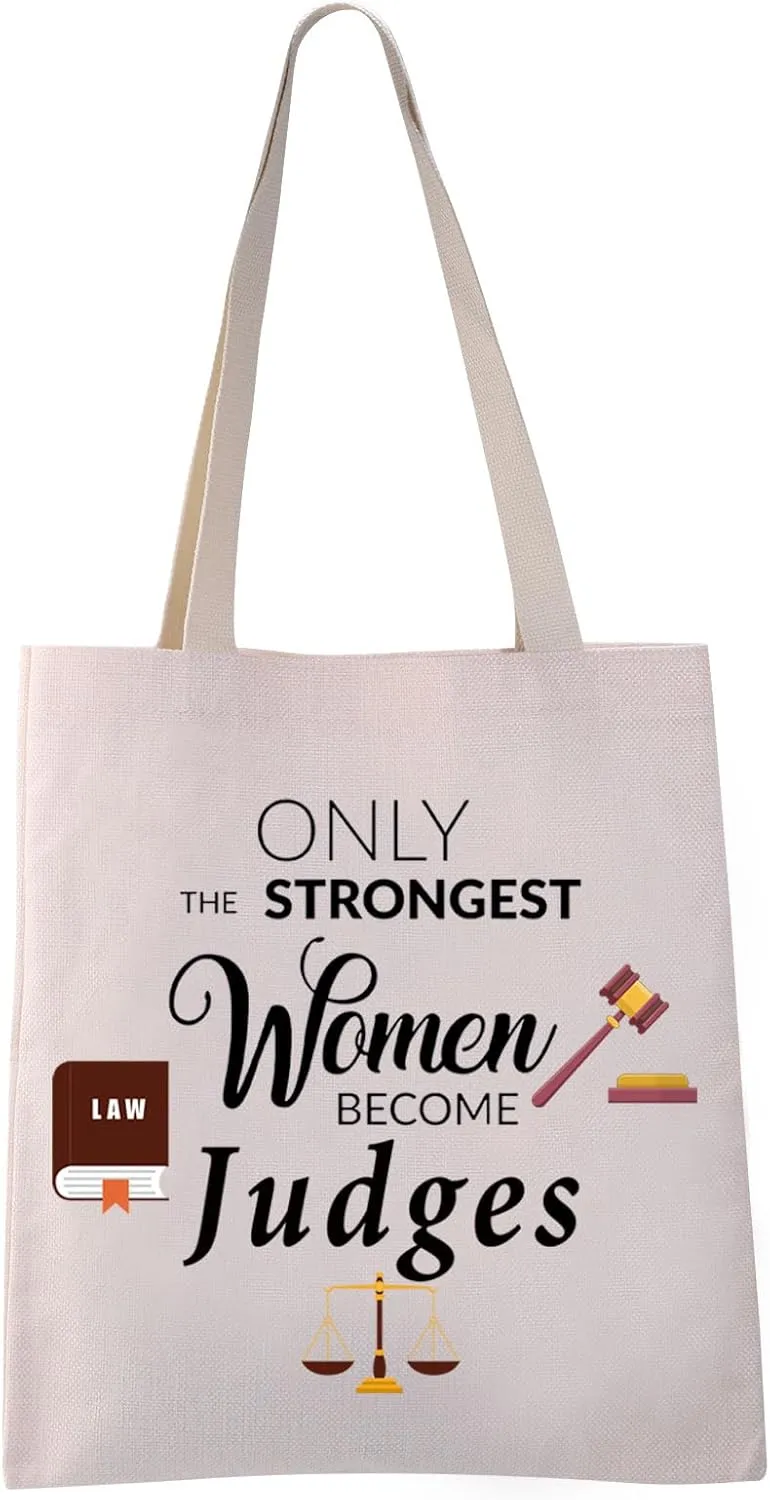 VAMSII Female Judge Tote Bag - Funny Judge Gifts for Women, Attorney, Law School & Law Gifts