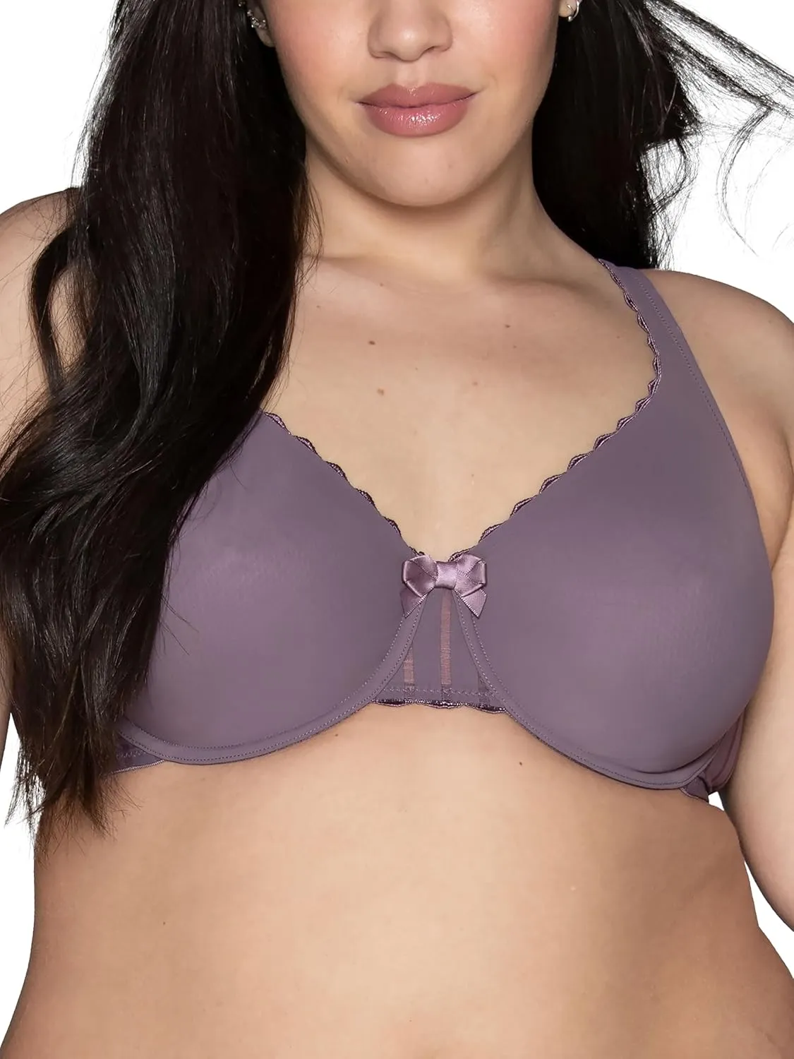 Vanity Fair Women's Beautiful Indulgence Lace Bra with Underwire, Non Padded Cups for Natural Shape, Sizes 32C-40G