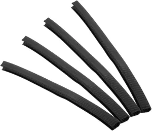 VICASKY 4pcs Silicone Skateboard Strips -Collision Corner Guards for Deck Edge Bumper Strips for Use Shock Absorbing Edge Reinforcement