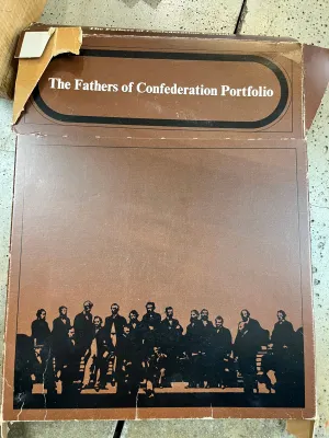 Vintage "The Fathers of Confederation Portfolio" Set