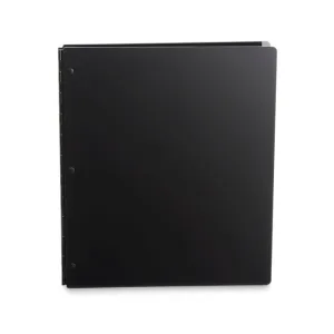 Vista Acrylic Screwpost Portfolio Book - Onyx (Matte Black)   20 Archival Sheet Protectors - SELECT A SIZE