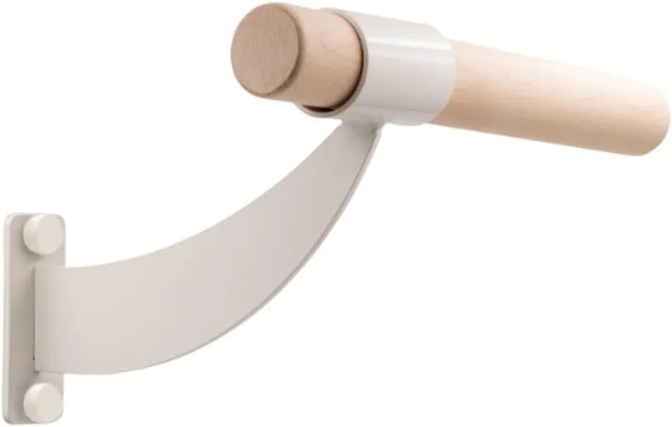 VITA Barre Wall-Mounted Single Ballet Barre, Classic WB15, Wood | Fixed Height, Made in USA, Home, Studio or Gym Exercise Equipment for Kids & Adults | Dance, Fitness, Pilates