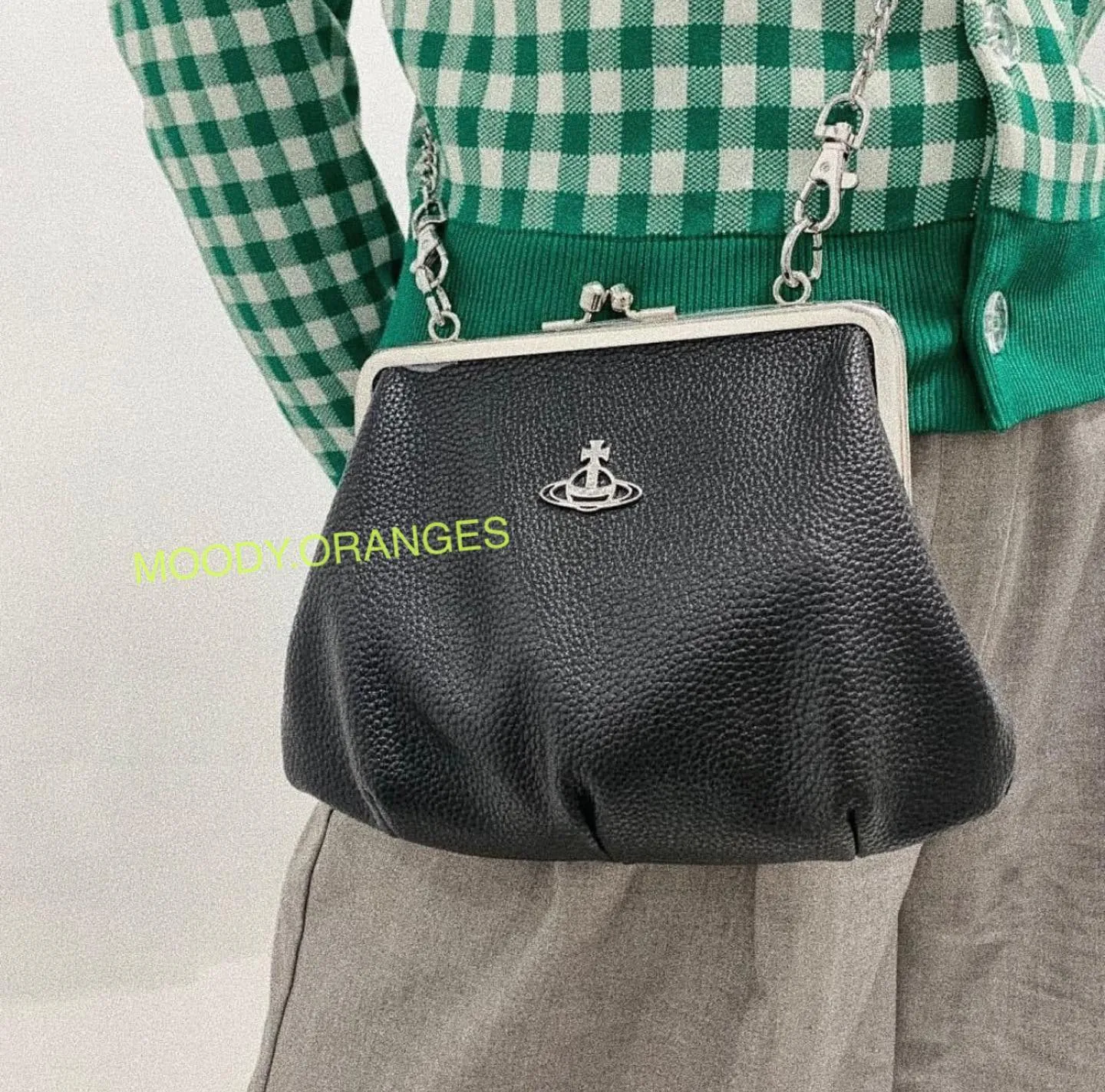 Vivienne Westwood Black Dumpling Bag (Vegan)