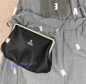 Vivienne Westwood Black Dumpling Bag (Vegan)