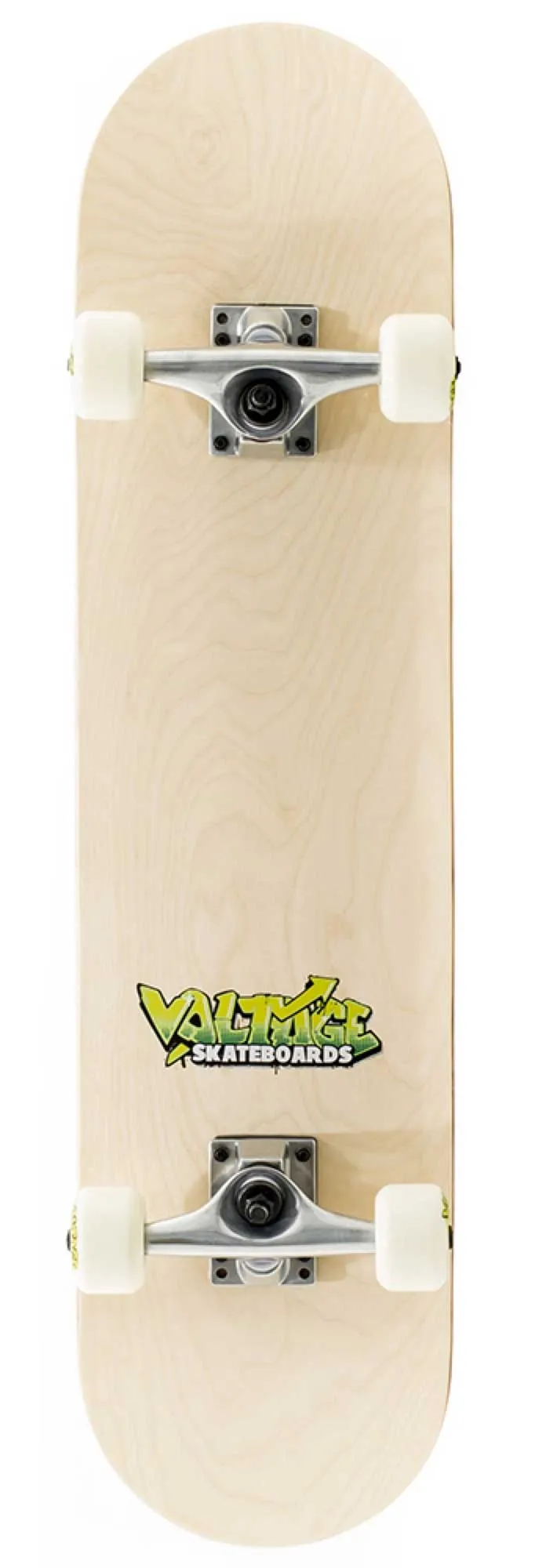 Voltage Graffiti Logo Natural Complete Skateboard - 7.5" x 31"
