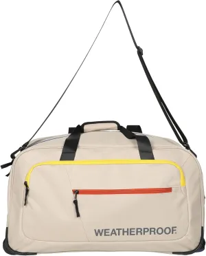 Weatherproof 21" Tan Wheeled Duffle Bag
