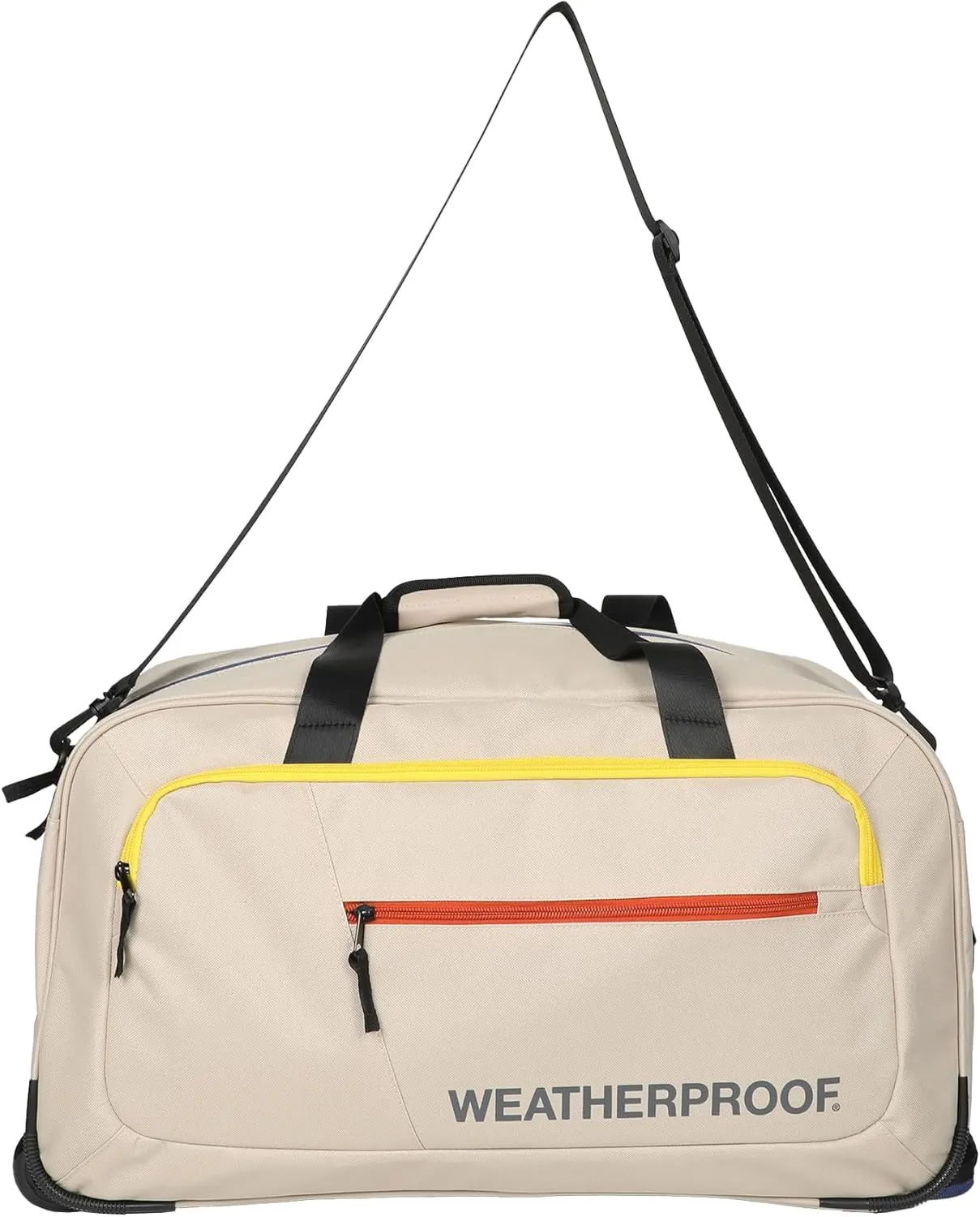 Weatherproof 21" Tan Wheeled Duffle Bag