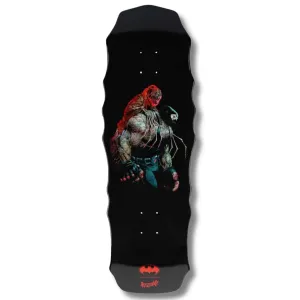 WELCOME X BATMAN SHADOW SERIES SKATEBOARD DECK BANE & SCARECROW WIDOW 10"