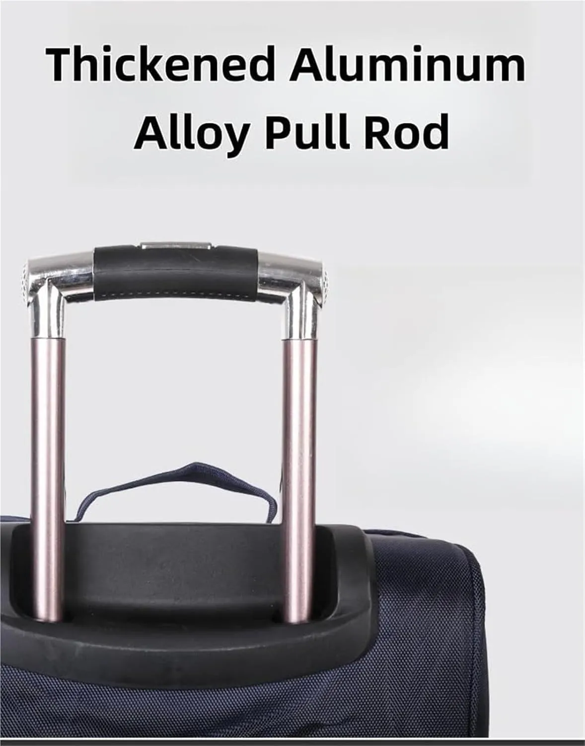 Wheeled Duffle Bag Foldable Bag Large Weekend Bag, Expandable Travel Duffel Bag,for Shopping Travel(Black,Large)