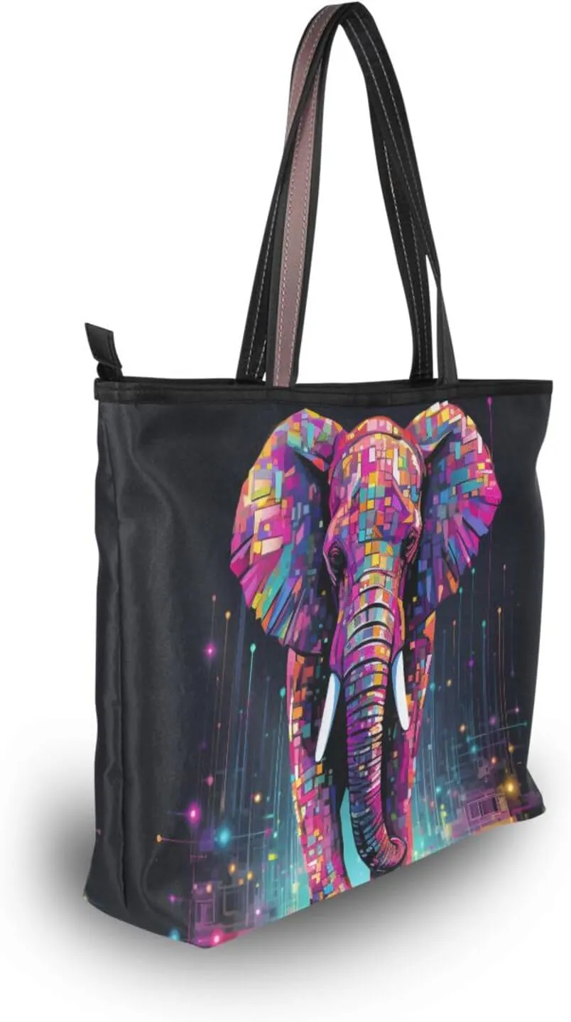 Women Tote Bag, Large Shoulder Hobo Bags Casual Handbags Big Capacity Shopping Work Bag for Vacation, 28