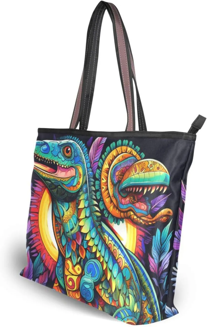 Women Tote Bag, Large Shoulder Hobo Bags Casual Handbags Big Capacity Shopping Work Bag for Vacation, 49