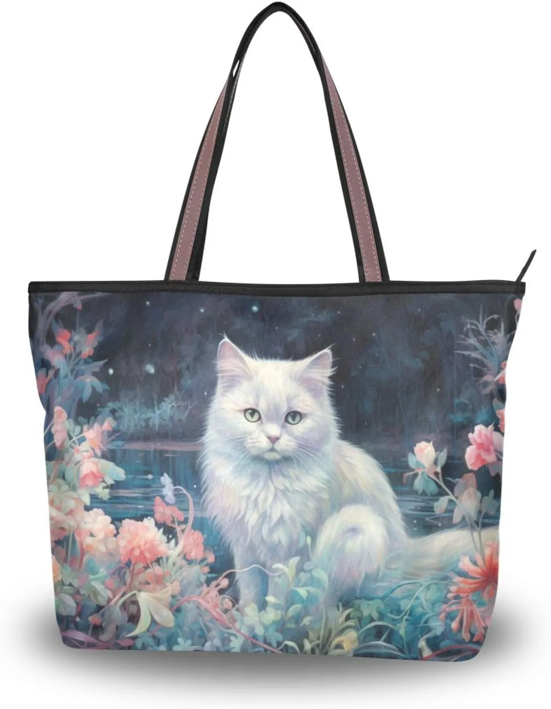 Women Tote Bag, Large Shoulder Hobo Bags Casual Handbags Big Capacity Shopping Work Bag for Vacation, 7