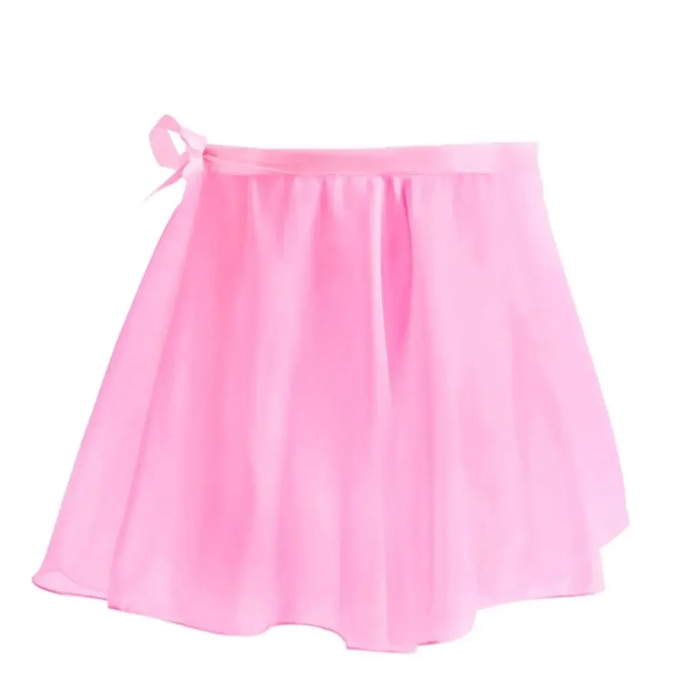 Women's Chiffon Ballet Skirt Lace-Up Dance Mini Tutu for Adults